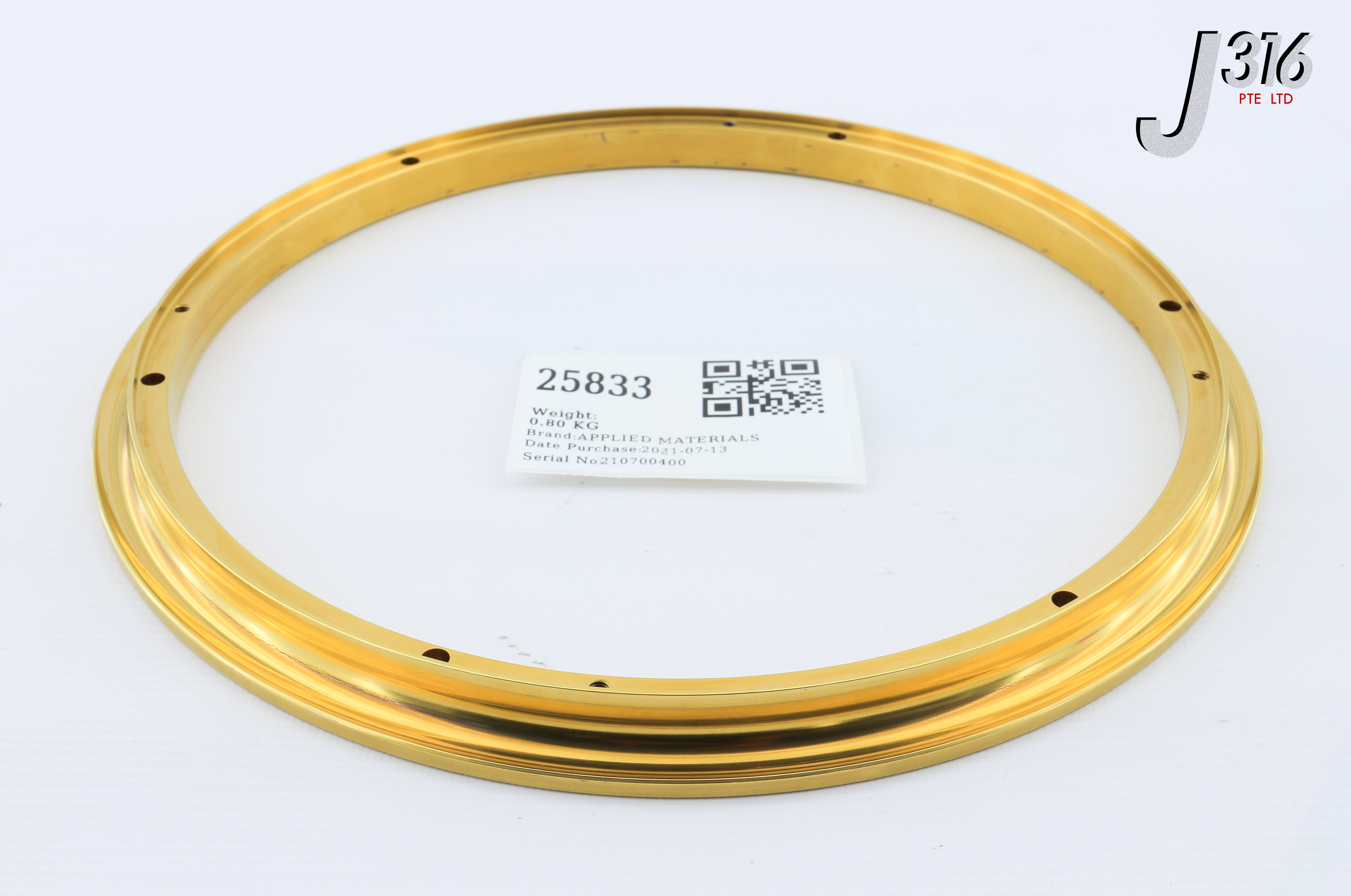2様リクエスト 25833 APPLIED MATERIALS RACE, LOWER,BEARING, UPPER ROTATION, RTP